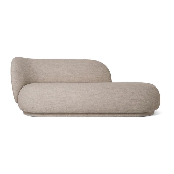 Ferm Living Rico Divan Left, Bouclé Sand