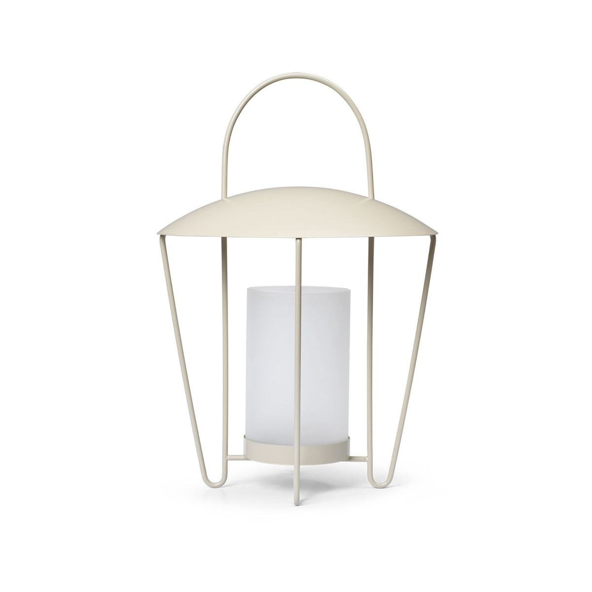 ferm LIVING Abri Lantern - Cashmere | Dotmaison