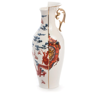 Seletti Kintsugi Porcelain Vase, H32cm